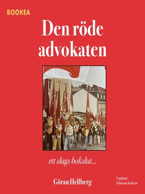 cover image of Den röde advokaten
